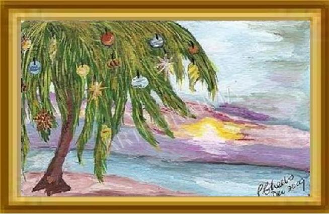 Caribbean Xmas - Acrylic