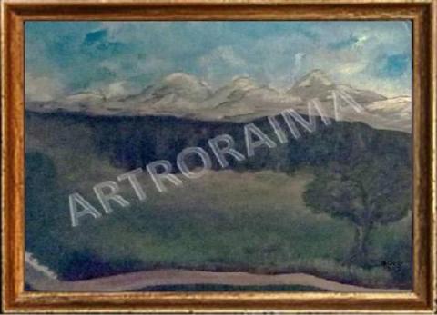 Mountain Firs - Acrylic